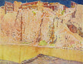 Ilya Mashkov Georgia. Tbilisi. The Kura River 1920 Fine Art Print
