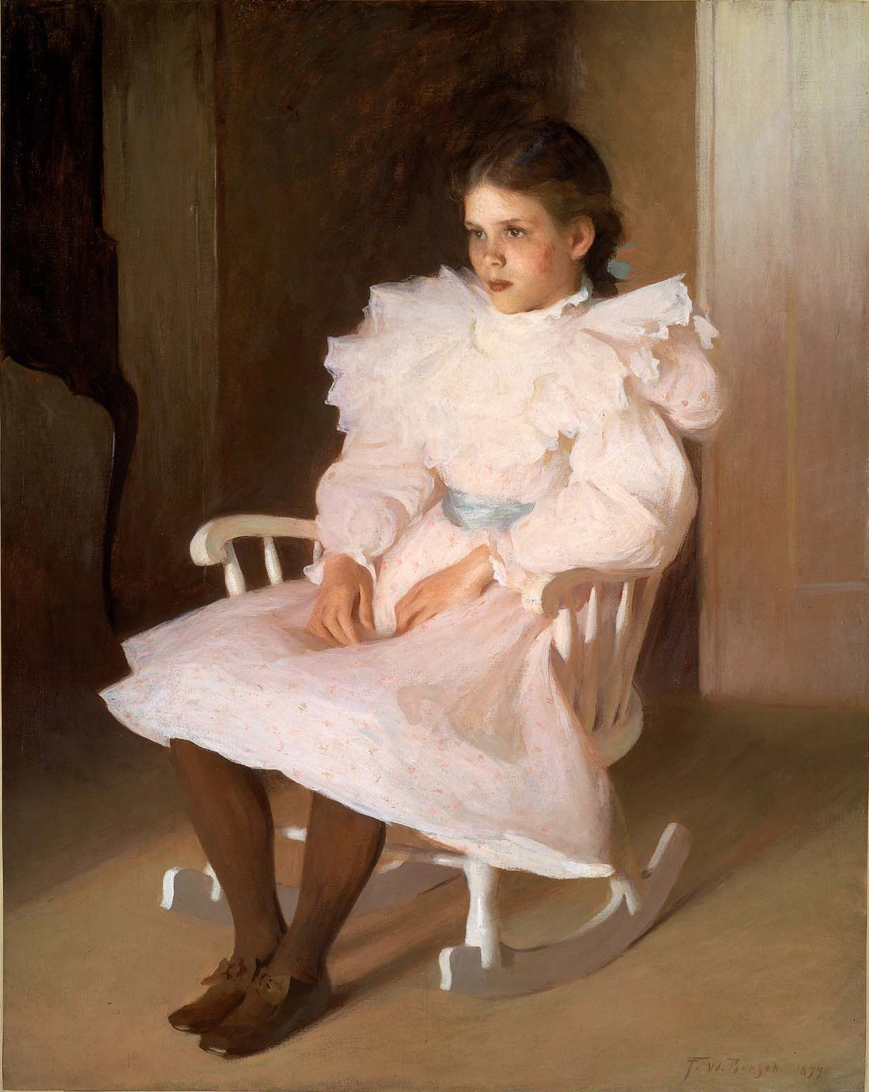 Frank W. Benson Eleanor 1899 Fine Art Print