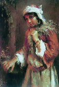 Konstantin Makovsky Gipsy #2 1880 Fine Art Print
