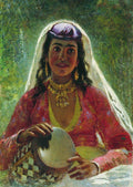 Konstantin Makovsky Gipsy 1880 Fine Art Print