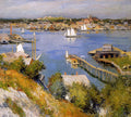 Willard Metcalf Gloucester Harbour Sun 1895 Fine Art Print