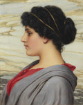 John William Godward Perilla 1911 Fine Art Print