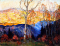 Clarence Gagnon Golden Autumn, Laurentians 1921 Fine Art Print