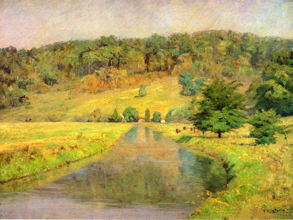 T. C. Steele Gordon Hill 1897 Fine Art Print