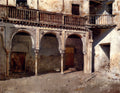 Edwin Lord Weeks Granada Courtyard 1880 Fine Art Print
