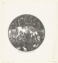 Lucien Pissarro Grazend Hert 1899 Fine Art Print