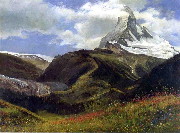 Albert Bierstadt Grunewald 1867 Fine Art Print