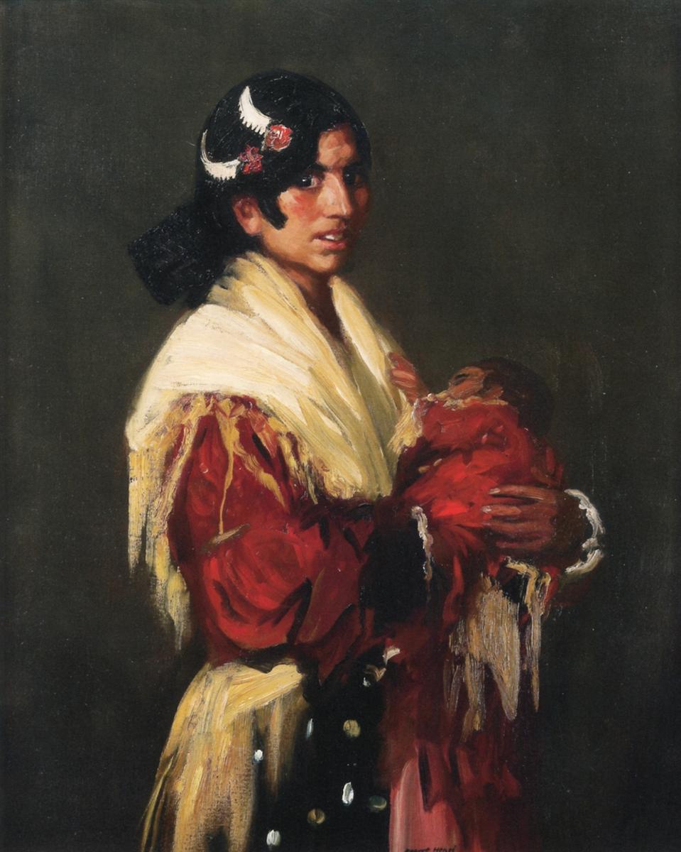 Robert Henri Gypsy Mother (Maria y Consuelo) 1906 Fine Art Print