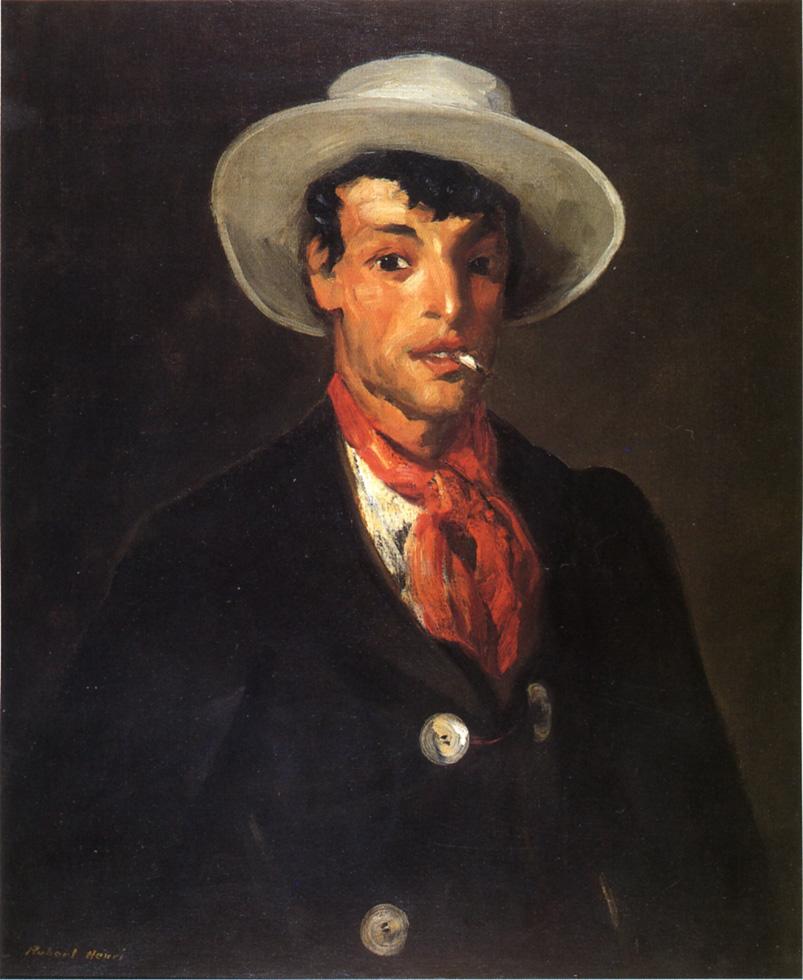 Robert Henri Gypsy with Cigarette 1906 Fine Art Print