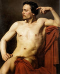 William-Adolphe Bouguereau Half Length Figure 1850 Fine Art Print
