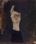 Vasily Surikov Hand of Boyarynya Morozova 1887 Fine Art Print