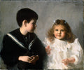 Frank W. Benson Harold D. Walker and Katherine M. Walker 1895 Fine Art Print