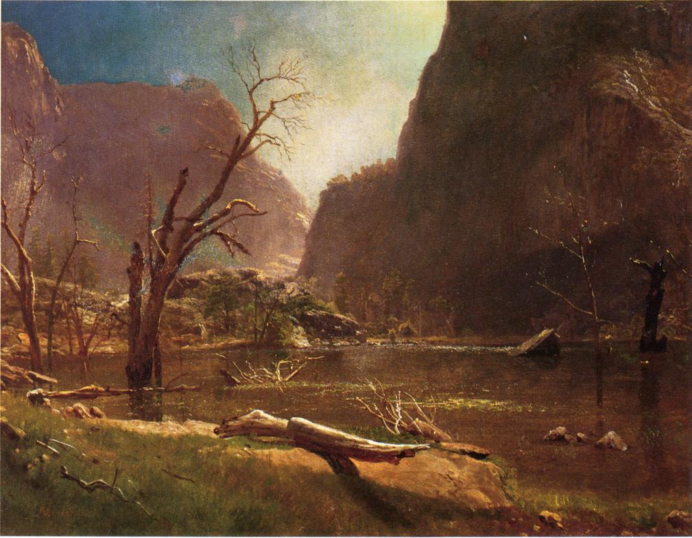 Albert Bierstadt Hatch Hatchy Valley, California 1870 Fine Art Print