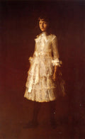 William Merritt Chase Hattie 1886 Fine Art Print