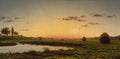 Martin Johnson Heade Haystacks on the Newburyport Marshes 1862 Fine Art Print