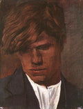 Laszlo Mednyanszky Head of a Boy 1890 Fine Art Print