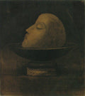 Odilon Redon Head of a Martyr 1877 Fine Art Print