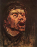 Laszlo Mednyanszky Head of a Tramp 1896 Fine Art Print