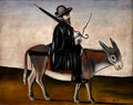Niko Pirosmani Healer on a Donkey 1900 Fine Art Print