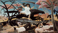 Henri Rousseau War or the Ride of Discord 1894 Fine Art Print