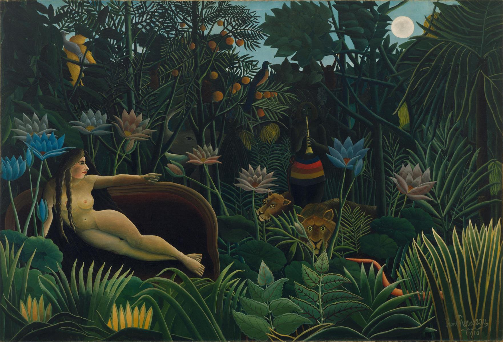 Henri Rousseau The Dream 1910 Fine Art Print