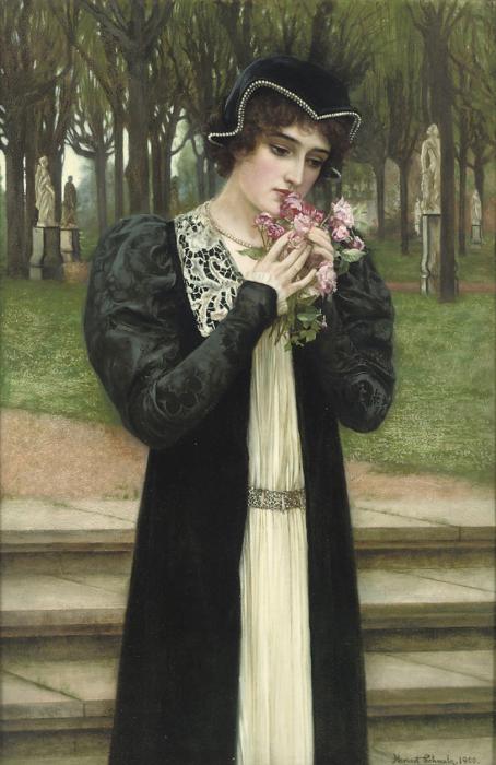 Herbert Carmichael A Message of Love 1890 Fine Art Print
