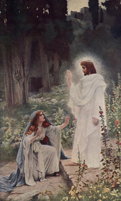 Herbert Carmichael Christ resurrected 1890 Fine Art Print