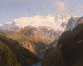 Hermann Ottomar Herzog In the Mountains 1895 Fine Art Print