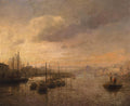 Hermann Ottomar Herzog Venetian Canal 1880 Fine Art Print