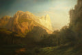 Hermann Ottomar Herzog El Capitan, Yosemite (Sentinel Rock) 1876 Fine Art Print