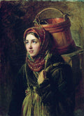 Konstantin Makovsky Herring Dish 1867 Fine Art Print