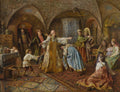 Konstantin Makovsky Hide and Seek 1890 Fine Art Print