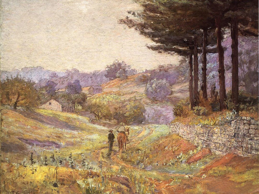 T. C. Steele Hills of Vernon 1894 Fine Art Print