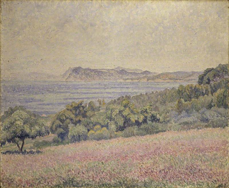 Lucien Pissarro Histles, Le Brusq 1925 Fine Art Print