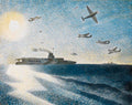 Eric Ravilious HMS Glorious in the Arctic 1940 Fine Art Print