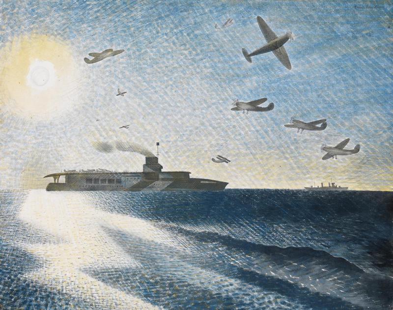 Eric Ravilious HMS Glorious in the Arctic 1940 Fine Art Print