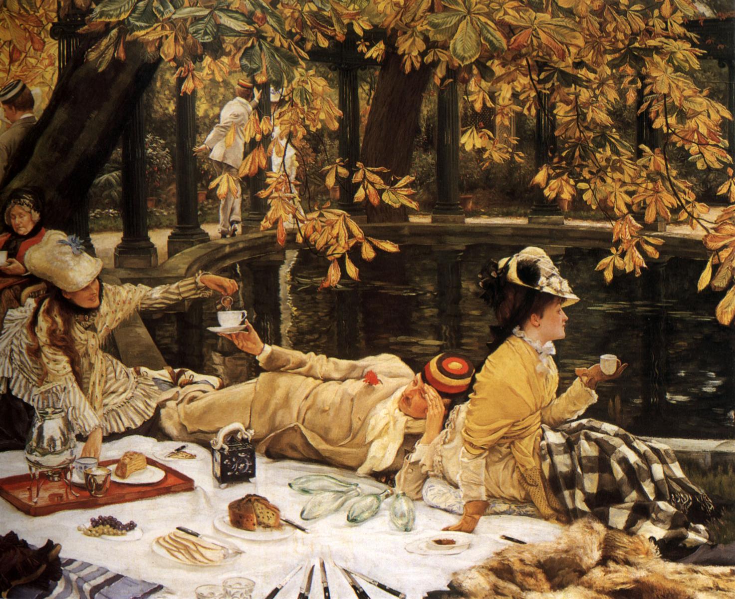 James Tissot Holyday 1876 Fine Art Print