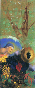 Odilon Redon Homage to Leonardo da Vinci 1908 Fine Art Print