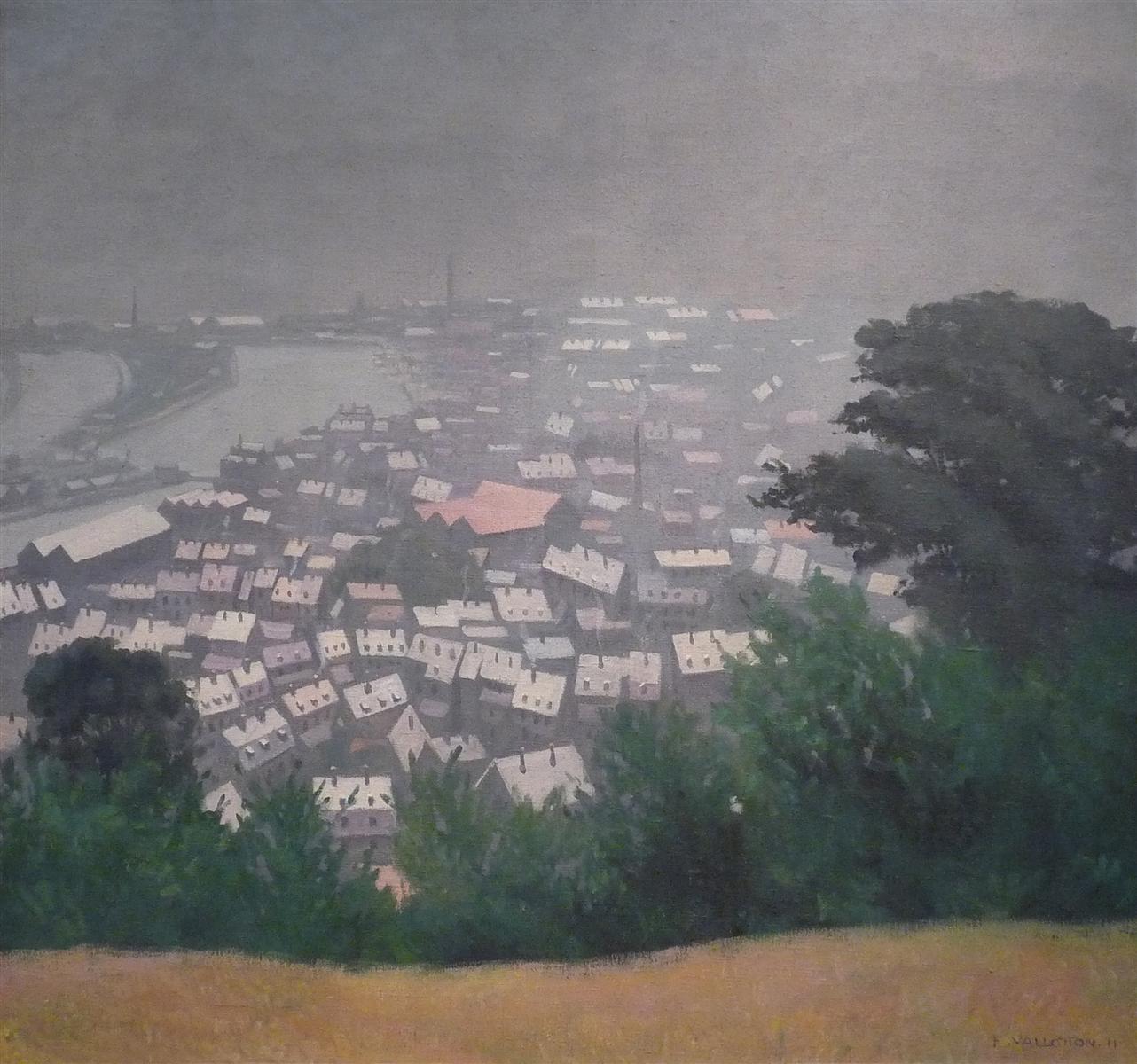 Felix Vallotton Honfleur in the mist 1911 Fine Art Print