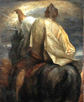 George Frederick Watts Horsemen Apocalypse rider 1878 Fine Art Print