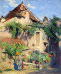 Henri Martin House and Garden at Saint-Cirq-Lapopie 1920 Fine Art Print