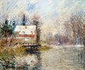 Gustave Loiseau House by the Water 1920 Fine Art Print
