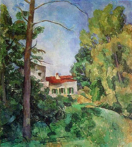 Pyotr Konchalovsky House in Abramtsevo 1920 Fine Art Print