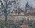 Gustave Loiseau House of Monsieur de Irvy near Vaudreuil 1926 Fine Art Print