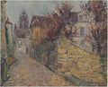 Gustave Loiseau House of the Sisters in Pontoise 1924 Fine Art Print