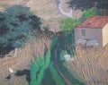 Felix Vallotton Houses and reeds 1924 Fine Art Print