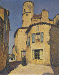Henri Martin Houses for Gigouzac 1910 Fine Art Print