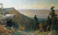 Thomas Hill Hudson River Valley from the Catskill Mountain House 1872 Fine Art Print