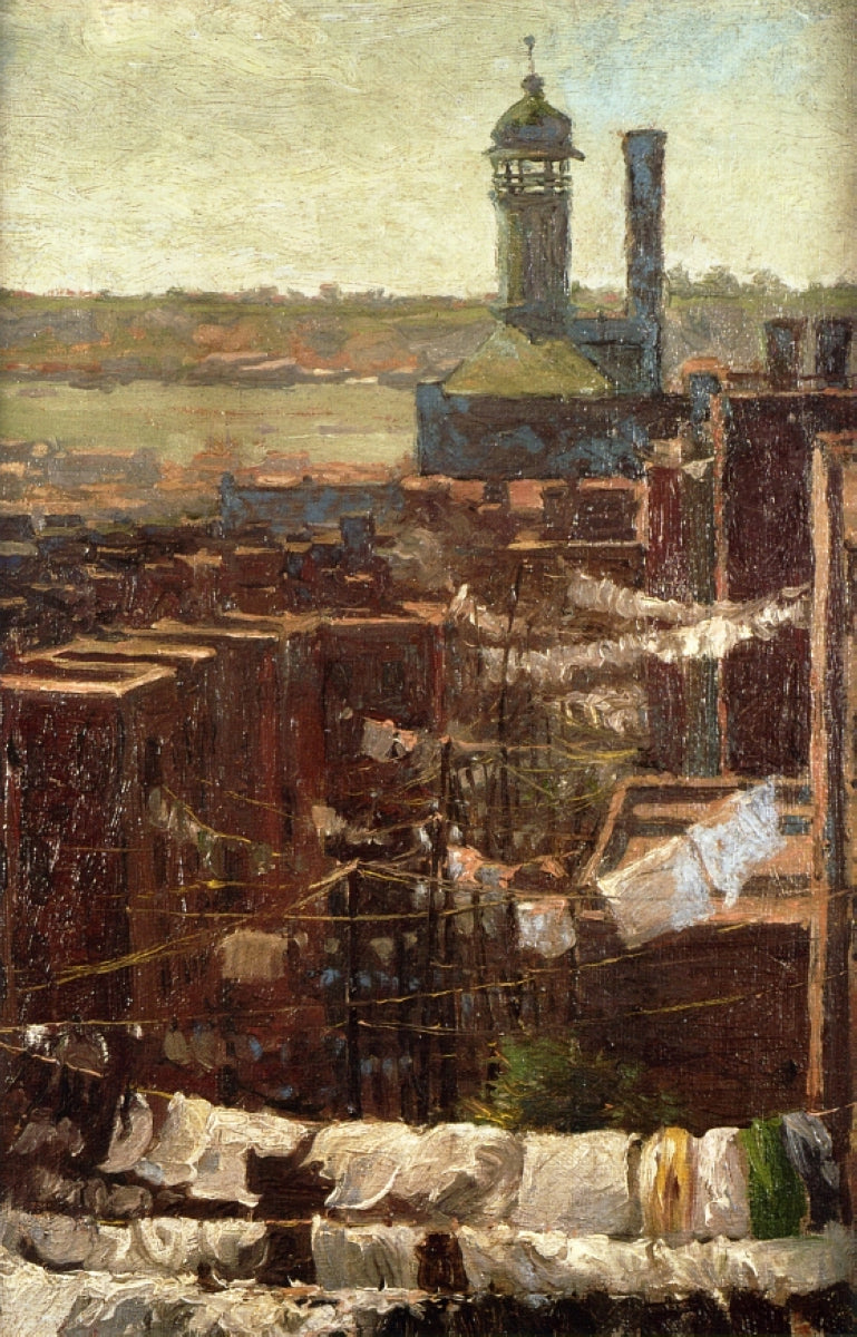 Robert Julian Onderdonk Hudson River View 1912 Fine Art Print