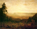 Thomas Hill Hunter at Sunrise 1871 Fine Art Print
